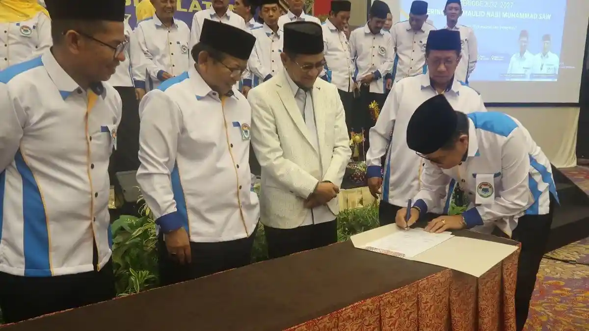 Prof Husain Syam Dilantik Jadi Ketua Dewan Pakar IKA PMII