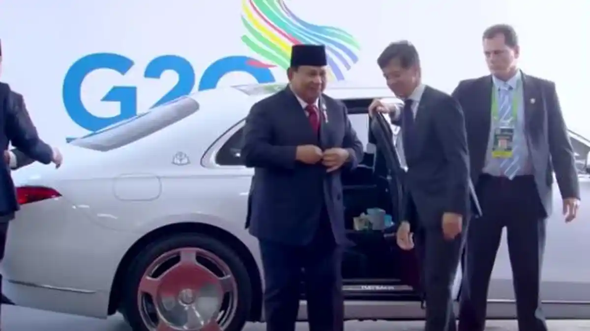 Ekspresi Mayor Teddy Dihalangi Paspampres Brasil Saat Hendak Dampingi Prabowo Subianto