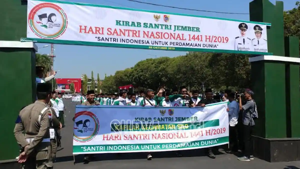 Berbagai Cara Memperingati Hari Santri Nasional 2019 di Kabupaten Jember 