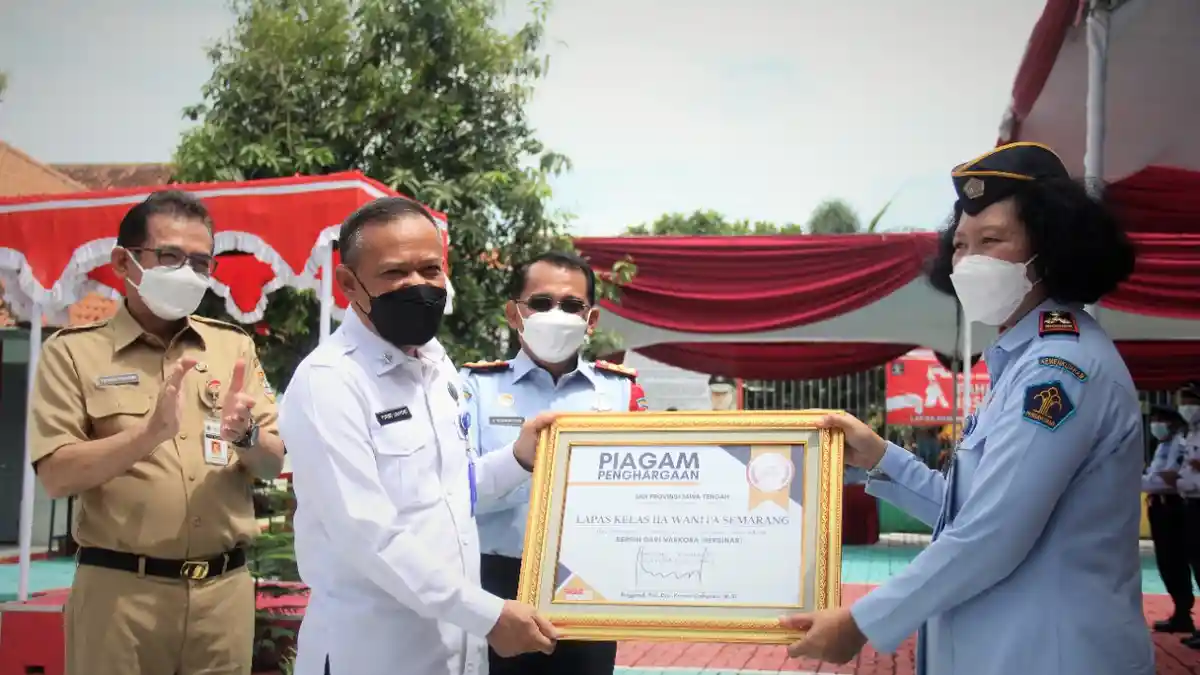Lapas Perempuan Semarang Raih Predikat Bersinar, Yuspahruddin: Kita Tularkan ke Seluruh Lapas