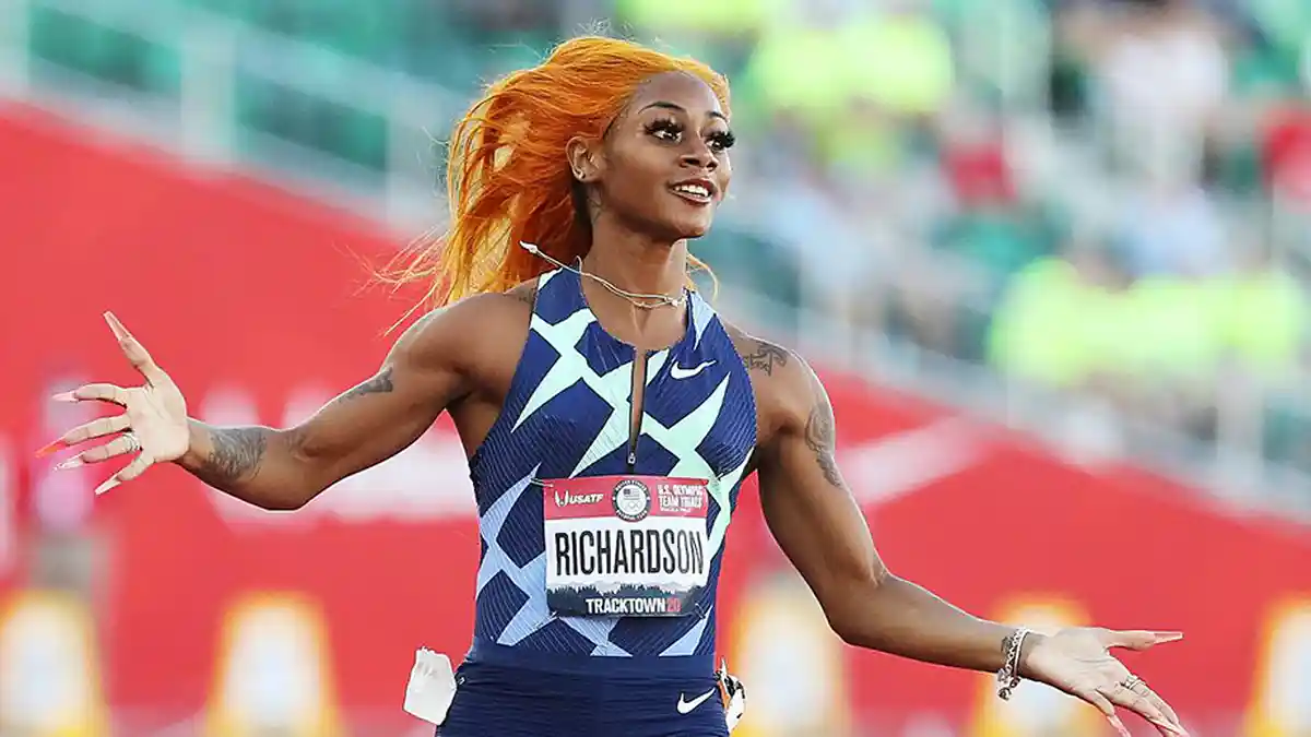 Sprinter Putri AS Sha'Carri Richardson Dilarang Ikut Olimpiade Karena Hasil Tes Doping Positif Ganja