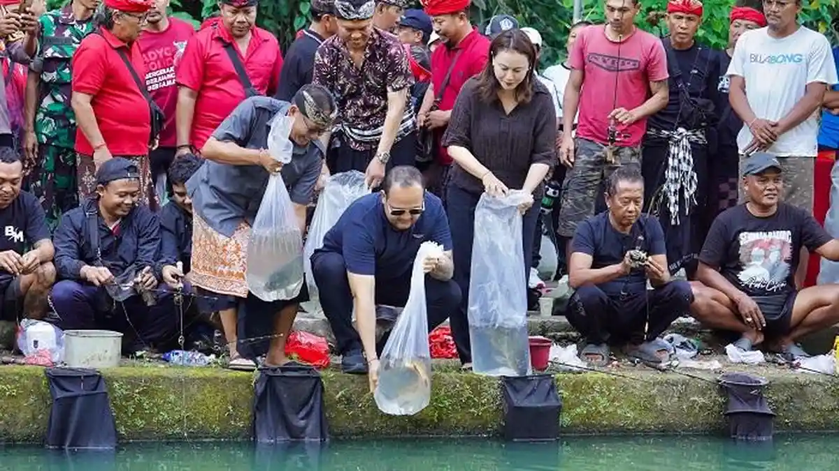 Buka Lomba Mancing, Wabup Apresiasi Semeton Pande Lestarikan Sumber Daya Air - Tribun-bali.com