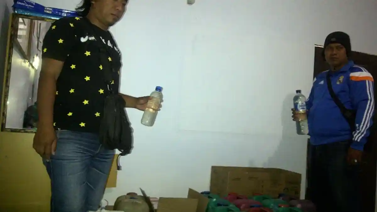 BREAKING NEWS: Tim Tarsius Bitung Sita 315 Liter Cap Tikus