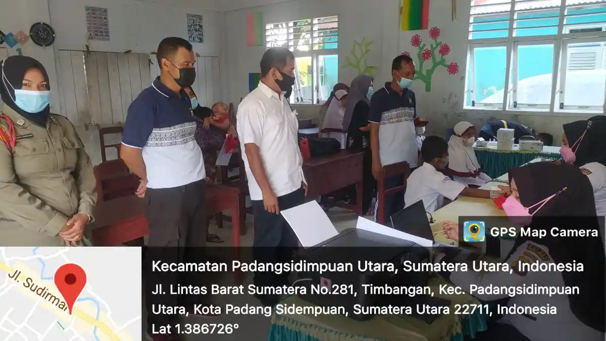 Cara Polres Padangsidimpuan Kejar Kekurangan Vaksinasi Anak