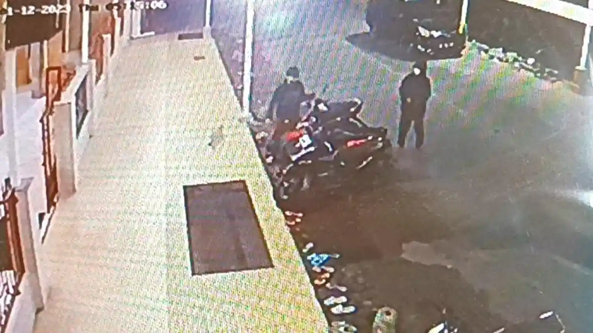 Maling Incar Motor di Masjid Al Muflihin Jalan Sei Deli, Untung Aksinya Gagal