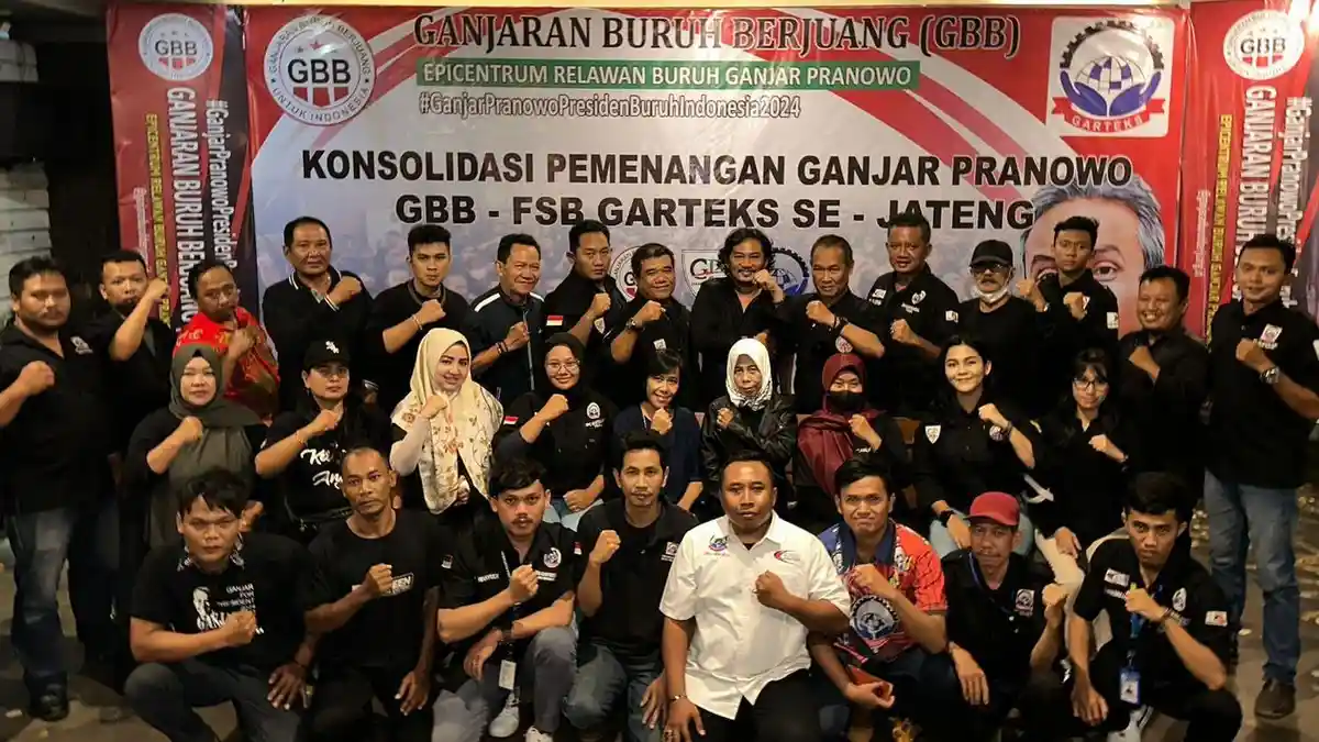 GBB dan FSB Garteks Konsolidasi Rapatkan Barisan untuk Pemenangan Ganjar Pranowo