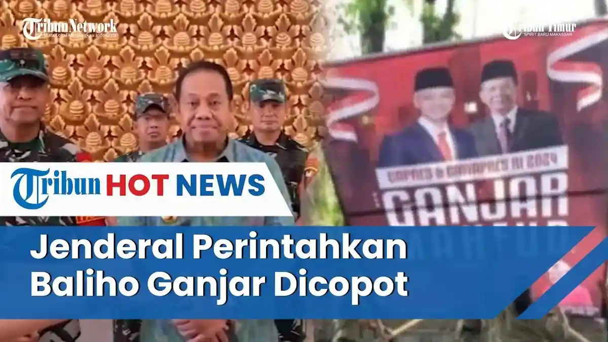 Ganjar Respon Pencopotan Balihonya di Bali: Aparatur Negara Semua Harus Netral