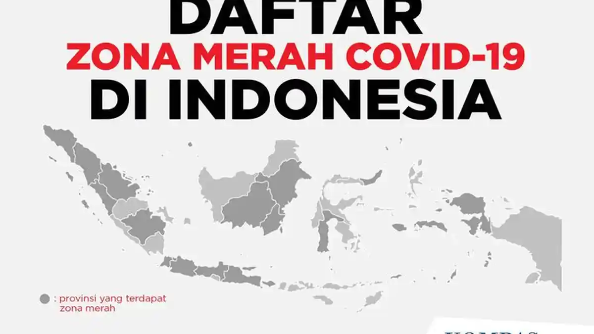 Provinsi Bali Paling Banyak Zona Merah Covid-19, Pulau Jawa Nihil