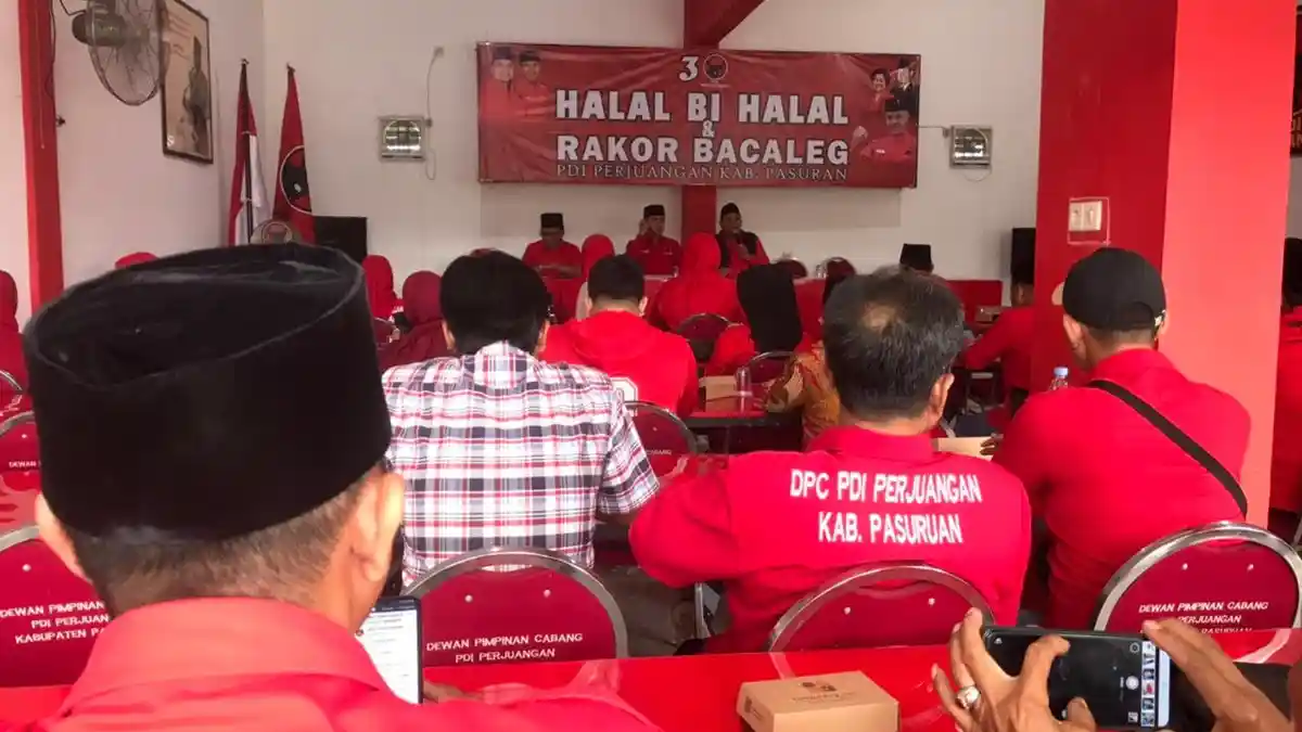 DPC PDI Perjuangan Kabupaten Pasuruan Instruksikan Bacaleg Dirikan Posko Relawan Ganjar