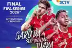 Live Indosiar! Jam Kickoff Jadwal Siaran TV Timnas Indoensia vs Bulgaria Final FIFA Series 2026