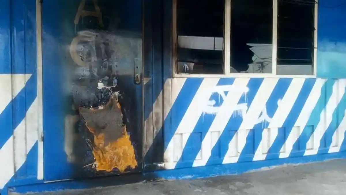 Sejumlah Pos Polisi di Sleman Dirusak Orang Tak Dikenal, Kaca Pecah dan Pintu Terbakar