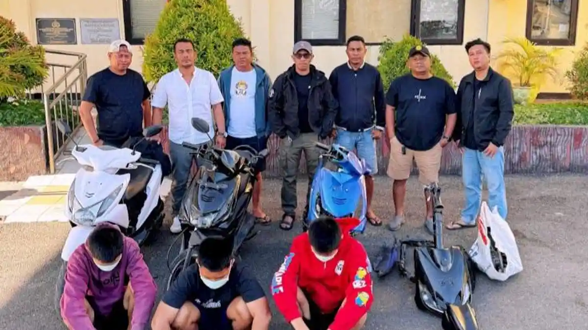 Pelajar SD dan SMA di Kota Kupang NTT Curi Sepeda Motor