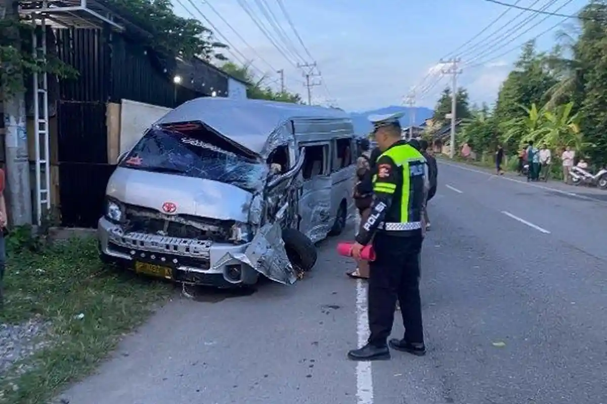 Pengendara Sepmor Asal Tangse Tewas usai Tabrak Hiace di Pidie, Begini Kronologisnya