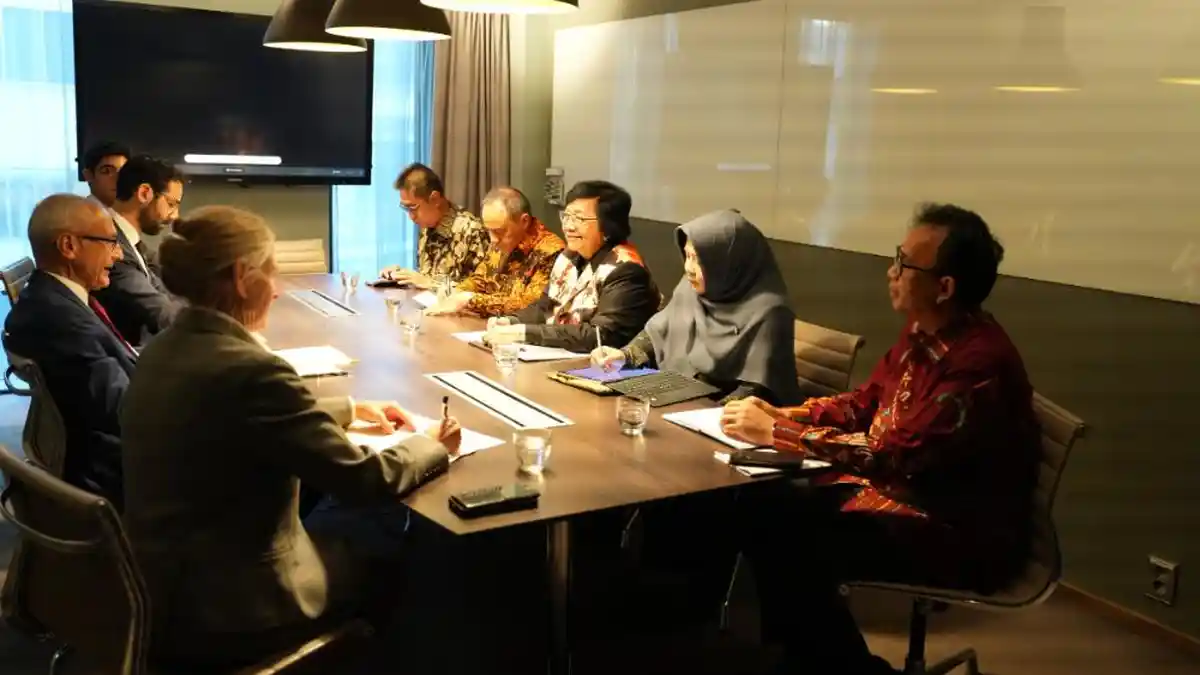 Menteri LHK Gelar Pertemuan Bilateral dengan Penasihat Senior Presiden AS, Bahas Perubahan Iklim
