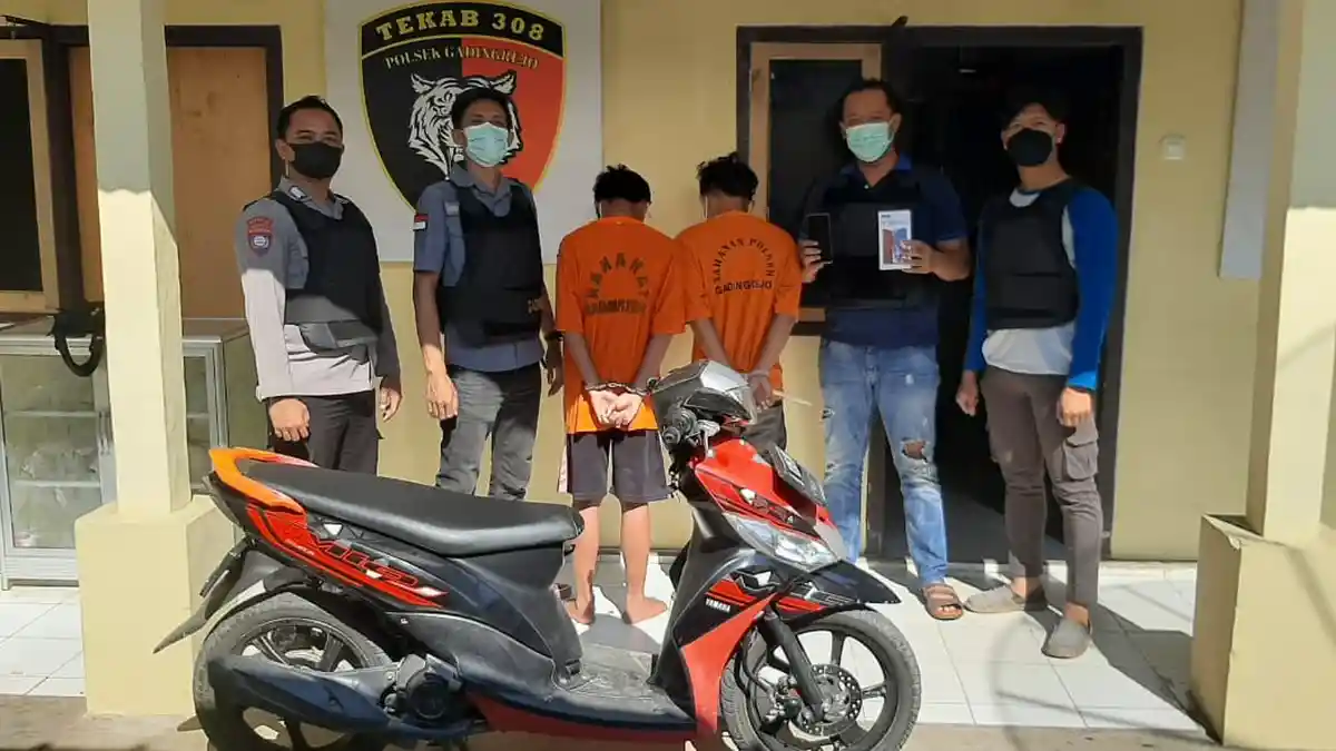 BREAKING NEWS Dua ABG Asal Pesawaran Diringkus Polisi Lantaran Menjambret