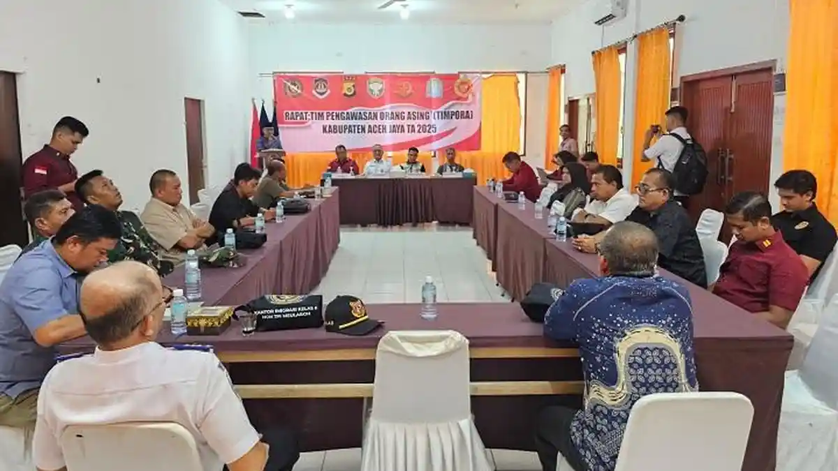 Lugas! Wabup Muslem Sebut Pengawasan Orang Asing bukan cuma Tugas Imigrasi