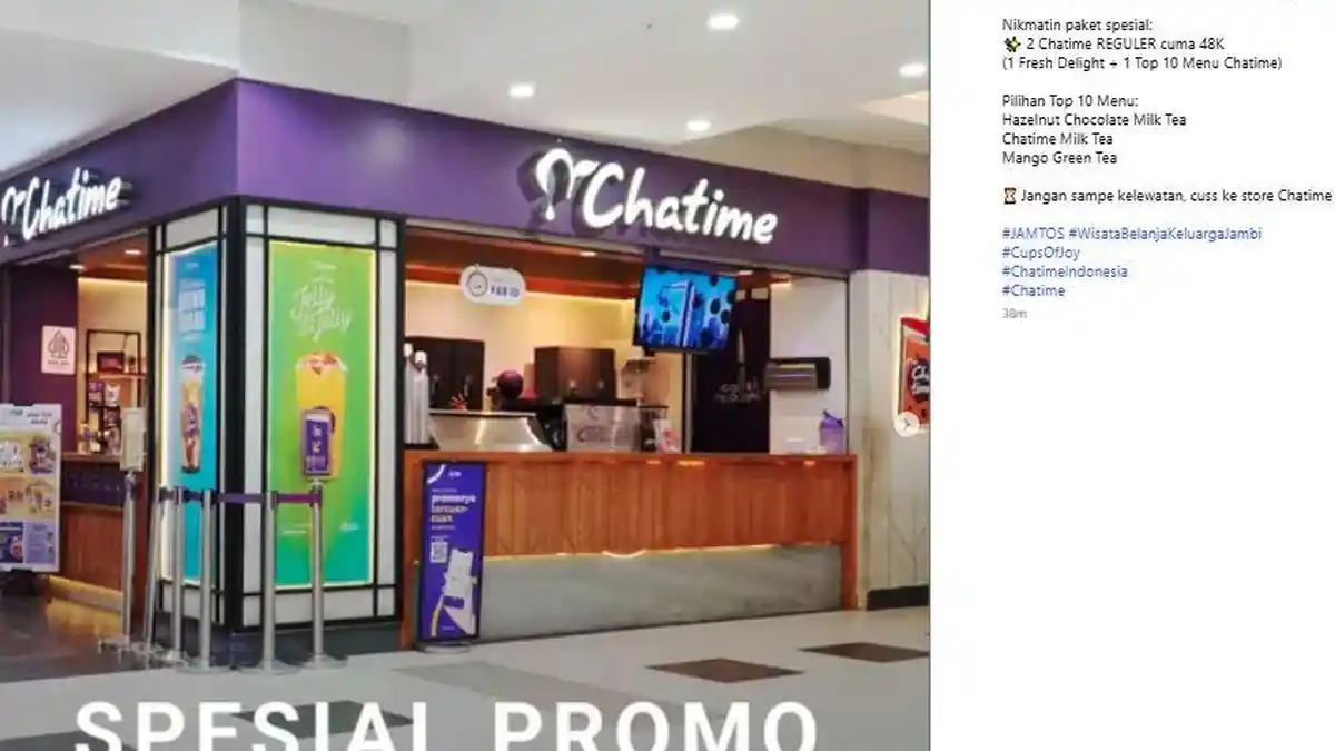 Promo Chatime, HokBen, Ramen 1, Banyak Diskon Seru