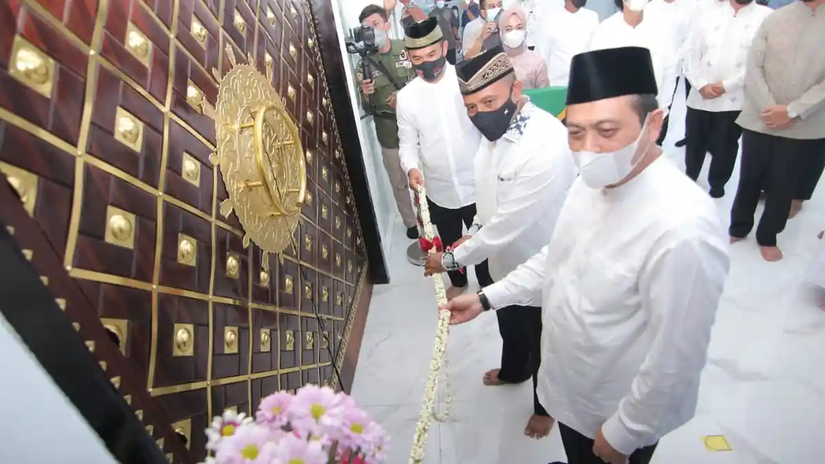 Wagub Kaltim Resmikan Masjid Yonif Raider 600 Yonif/Modang, Mampu Tampung 700 Jamaah