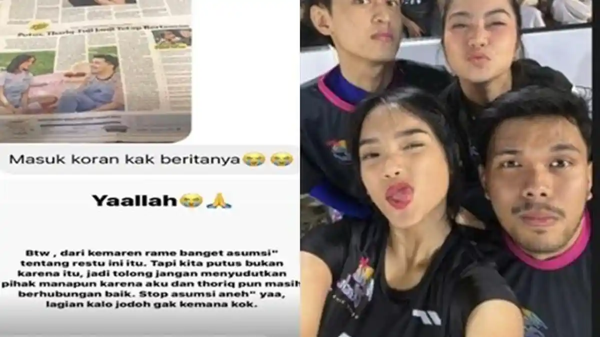 Bantah Putus dengan Thariq Halilintar Karena Terhalang Restu, Fuji Minta Fans Stop Berasumsi