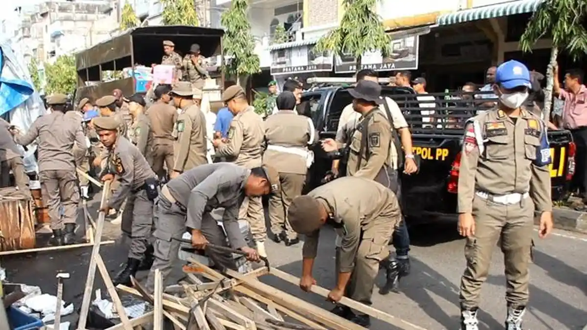 Usai Diberi Peringatan, PKL di Bagansiapiapi Direlokasi ke Pasar Bintang dan Pasar Datuk Rubiah