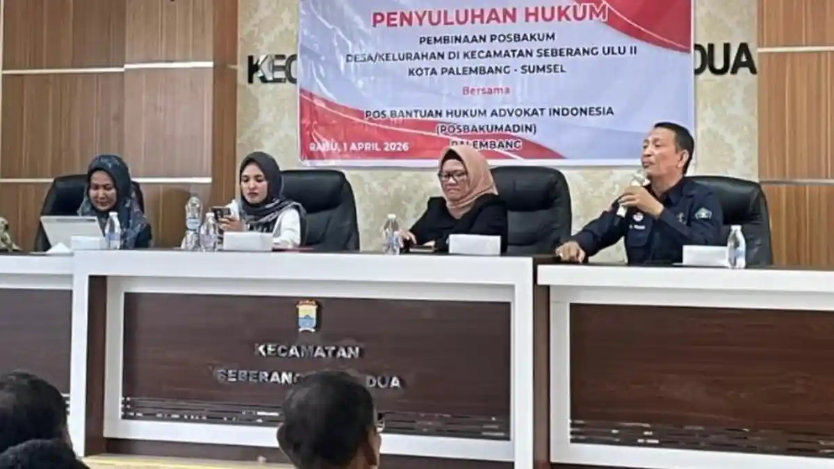 Kemenkum Sumsel Dorong Percepatan Layanan Posbakum di Kota Palembang