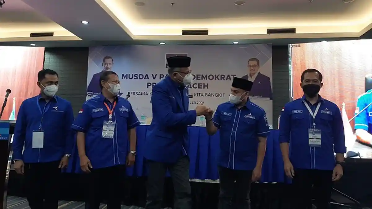Musda Partai Demokrat Aceh, Nova: Tidak Ada Menang dan Kalah dalam Keluarga