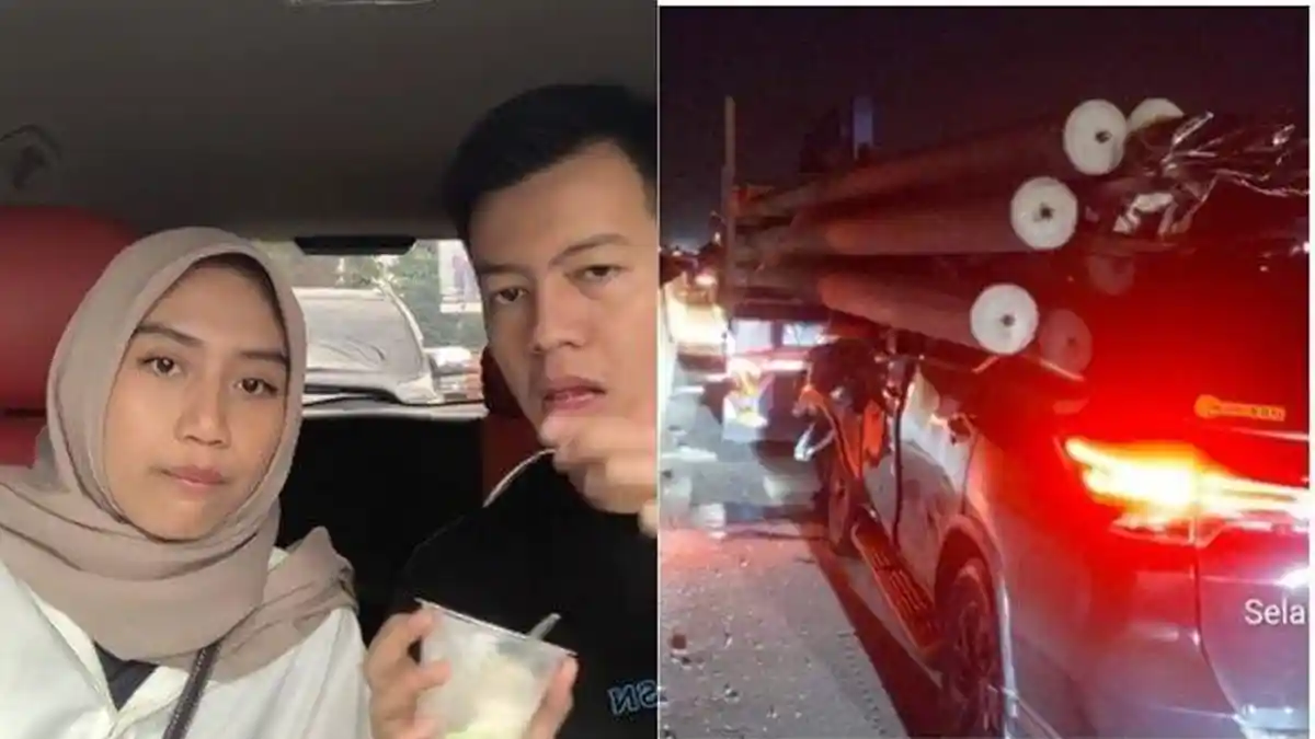Tangisan Kekasih Bripda Rio, Pernikahan Batal, Calon Suami Tewas Kecelakaan Mobil Tabrak Truk