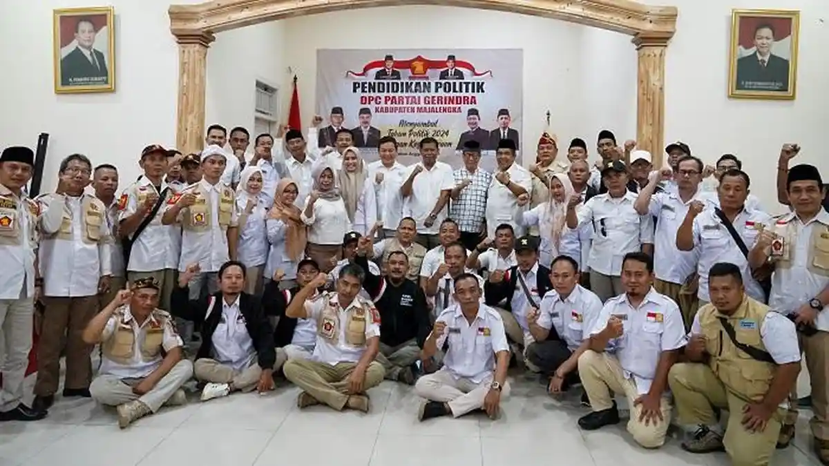Gerindra Majalengka Optimis Raup 60 Persen Suara untuk H. Eman-Dena di Pilkada Majalengka 