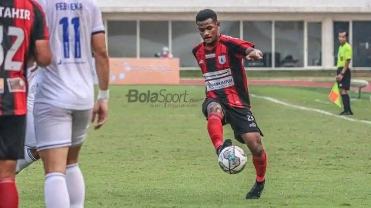 Babak Pertama: Persipura Jayapura Bantai Persikas Subang 3-0, Rumakiek Cetak Dua Gol