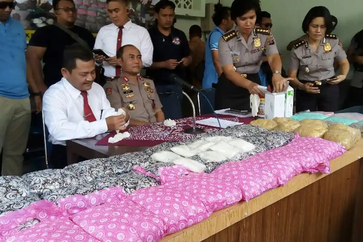 Polisi Tembak Mati Anggota Sindikat Narkoba Internasional