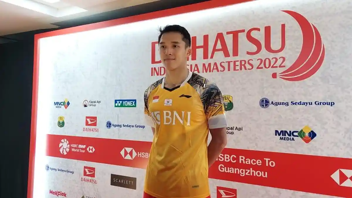 Pengakuan Dosa Jonatan Christie yang Rontok Lawan Zhao Jun Peng di Babak Pertama Indonesia Masters