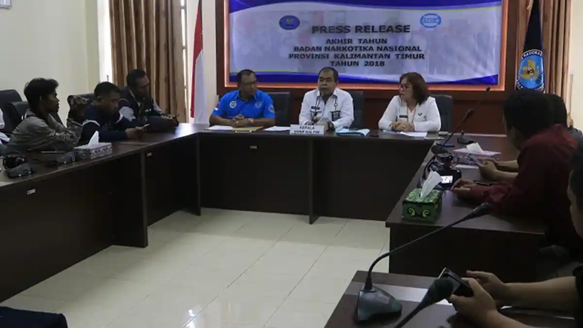 BNNP Kaltim Ingin Lebih Miskinkan Bandar Narkoba di 2019