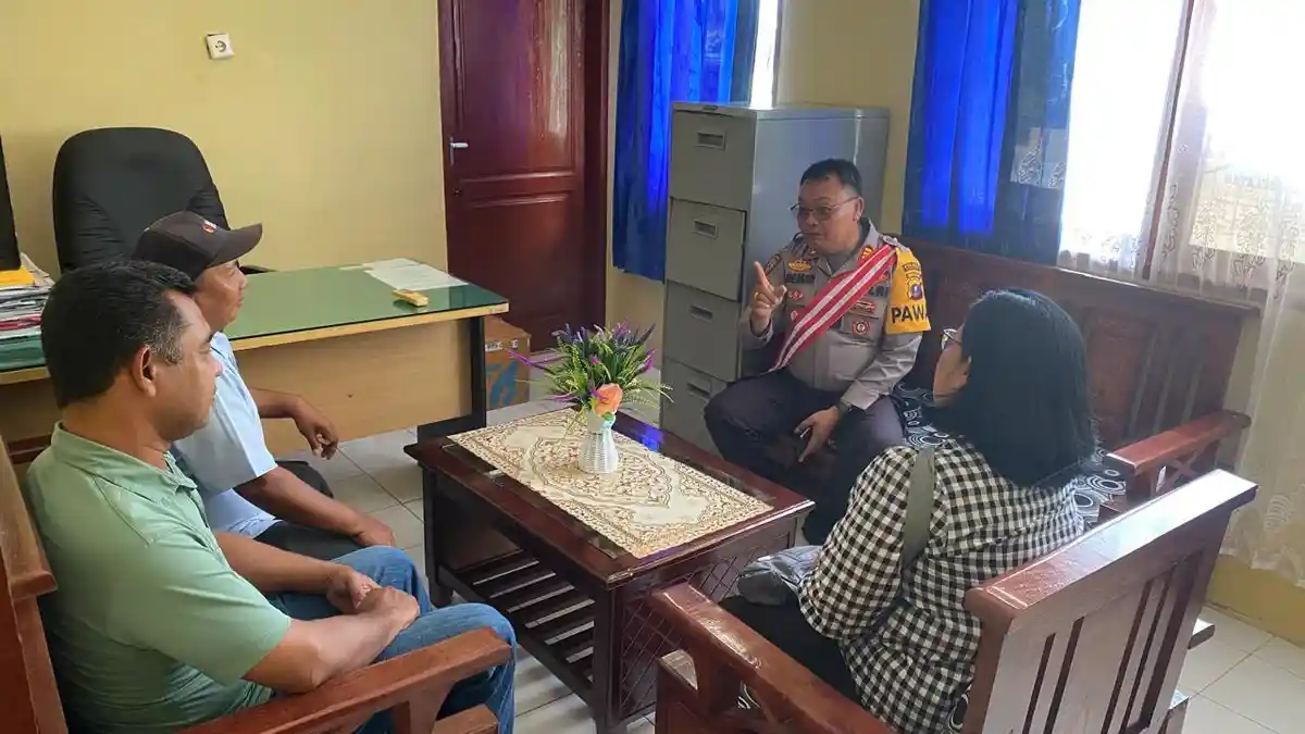 Ciptakan Suasana Kondusif Jelang Pilkada 2024, Kapolsek Sibolga Selatan Menggelar Bincang-bincang