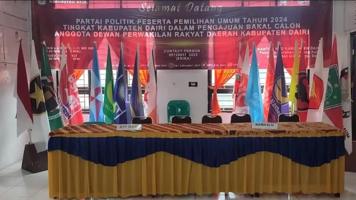 Sudah Masuk Hari ke-7 tapi Belum Ada Parpol yang Mengajukan Bacaleg ke KPU Dairi