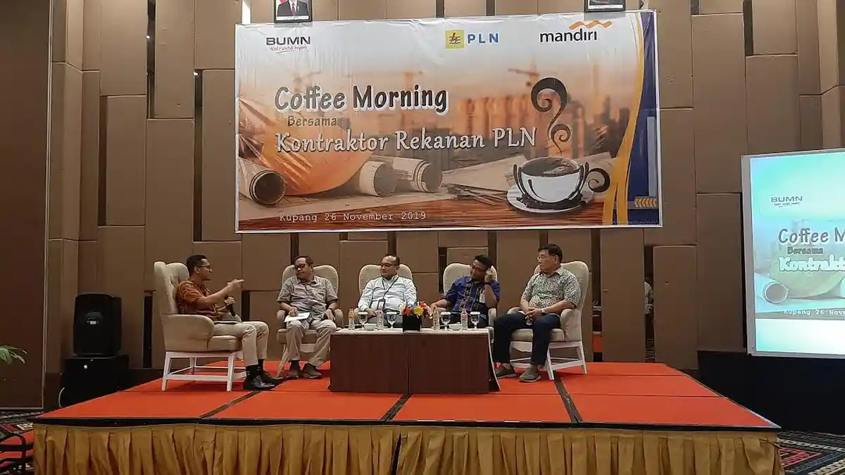 Bank Mandiri Gelar Coffee Morning, Simak Harapan GM PLN UIW NTT