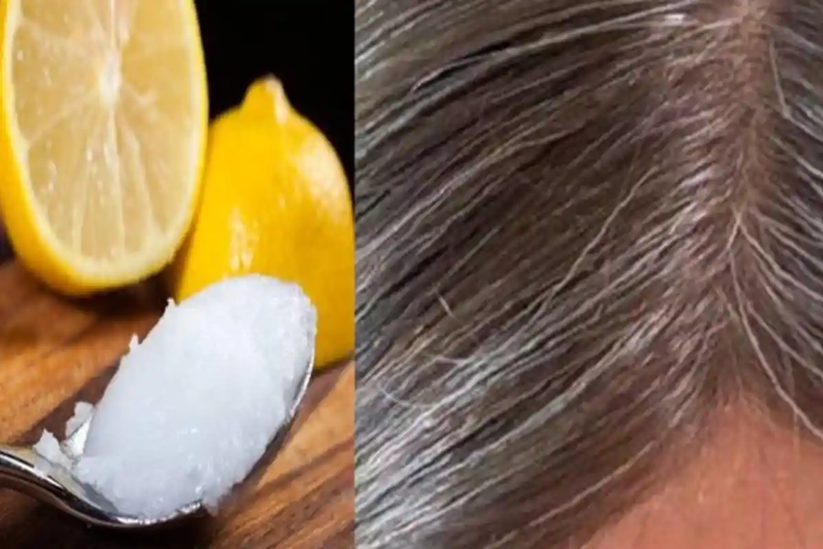 Campurkan Minyak Kelapa dan Lemon, Uban Hilang dan Mengembalikan Warna Alami Rambut