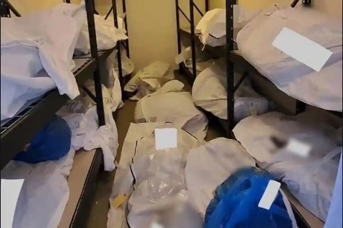 60 Mayat Ditemukan Menumpuk Dalam Truk di Kota New York saat Pandemi Virus Corona