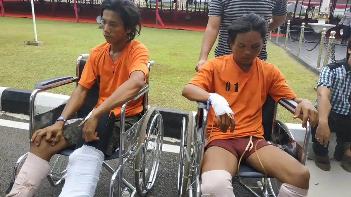 Kurang dari 48 Jam Semua Pembunuh Melinda Zidemi Ditangkap, Air Liur Tersangka Sudah Diambil
