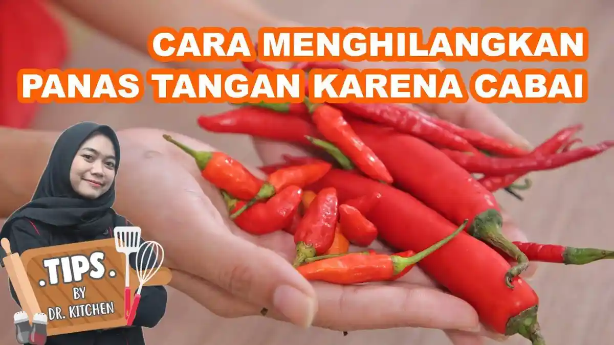 5 Cara Mudah Mengatasi Rasa Panas ditangan Karena Cabai, Agar Cepat Pulih Tanpa Rasa Sakit