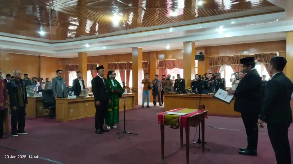Reski Masran Dilantik Jadi Anggota DPRD Mamasa Periode 2024-2029 Ganti Andi Faridha Fachri