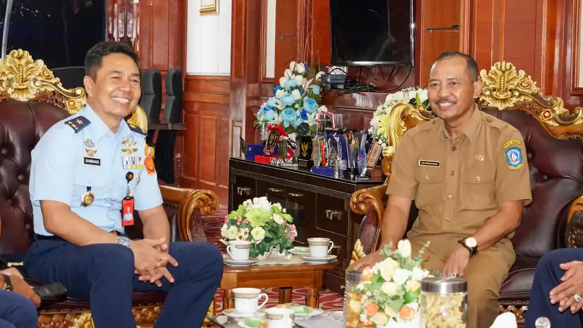 Sekda Kepri dan Kepala Oditurat Militer Bahas Pembangunan Kantor Odmil di Batam