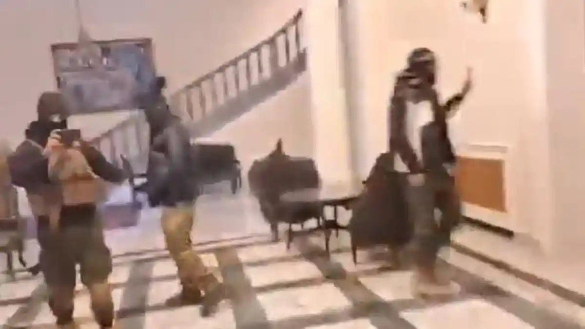 Serigala Putih Ukraina atau White Wolf Bergabung dengan Hay'at Tahrir al-Sham Melawan Tentara Suriah