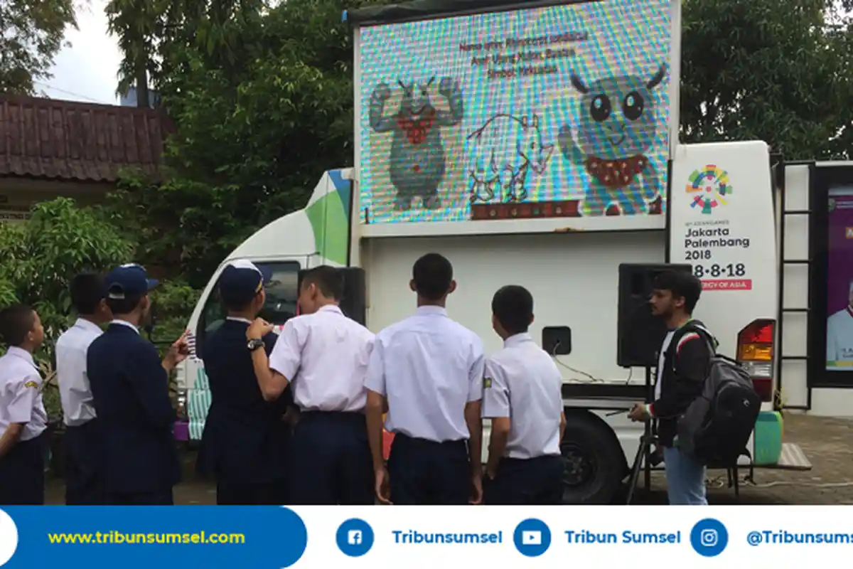 Serunya Asian Games Goes to School, Berhasil Masukkan Bola akan Dapat Kaos