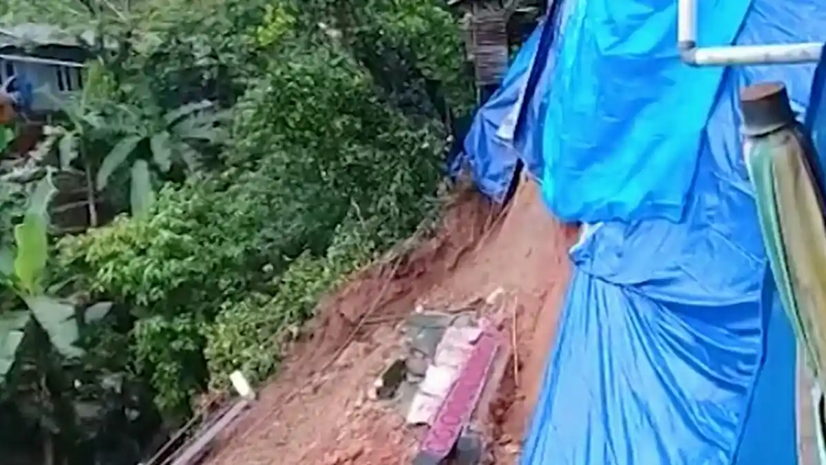 Curah Hujan Tinggi, Belasan Titik Longsor Terjadi di Kota Ambon, Warga Diminta Waspada