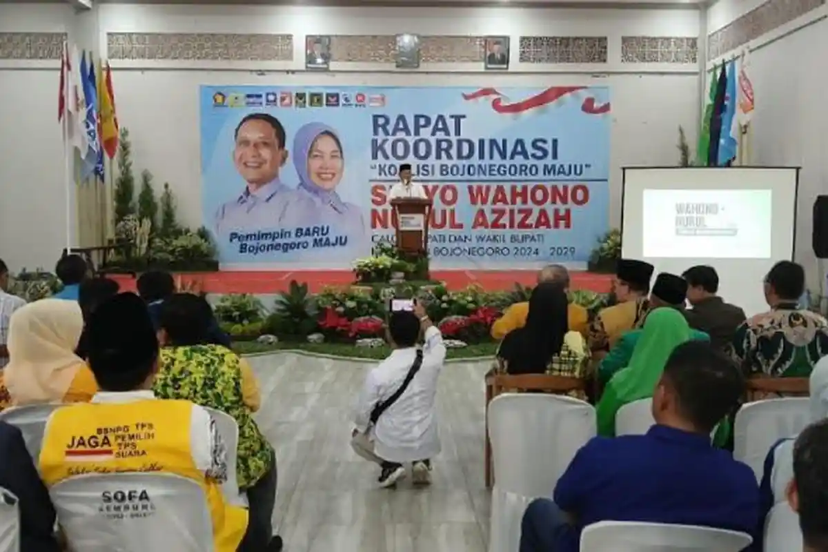 Pilkada Bojonegoro 2024, Tim Pemenangan Setyo Wahono-Nurul Azizah Resmi Terbentuk