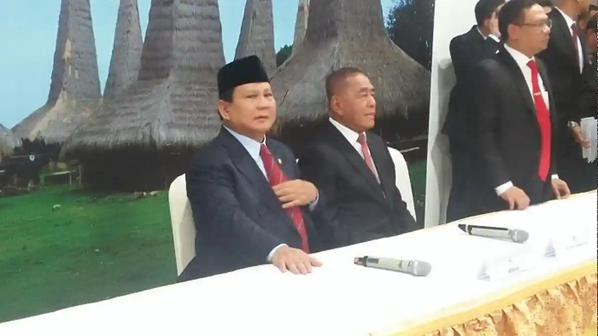 Prabowo Kenang Kebersamaannya Dengan Ryamizard Ryacudu Saat Masih Aktif di Militer