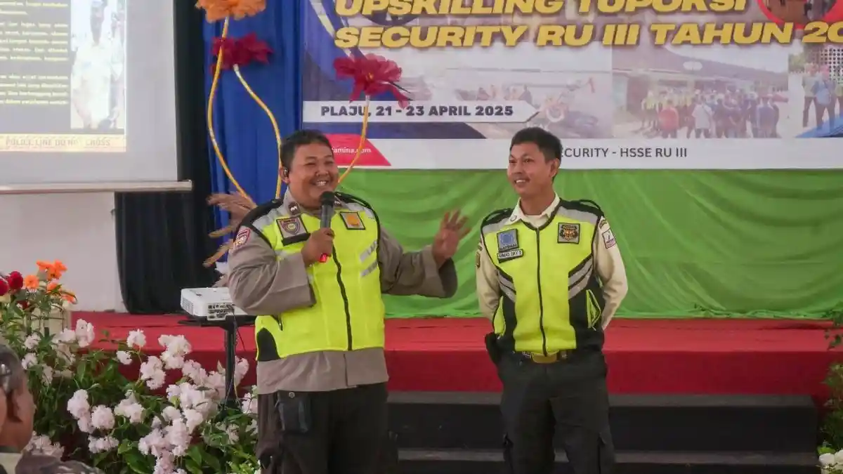 Kilang Pertamina Plaju Tingkatkan Profesionalisme Security, Jaga Keamanan Obvitnas