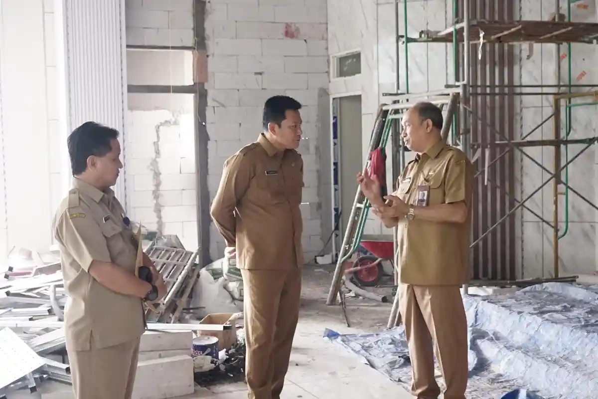 Pembangunan Gedung Baru RSUD Sidoarjo Hampir Tuntas