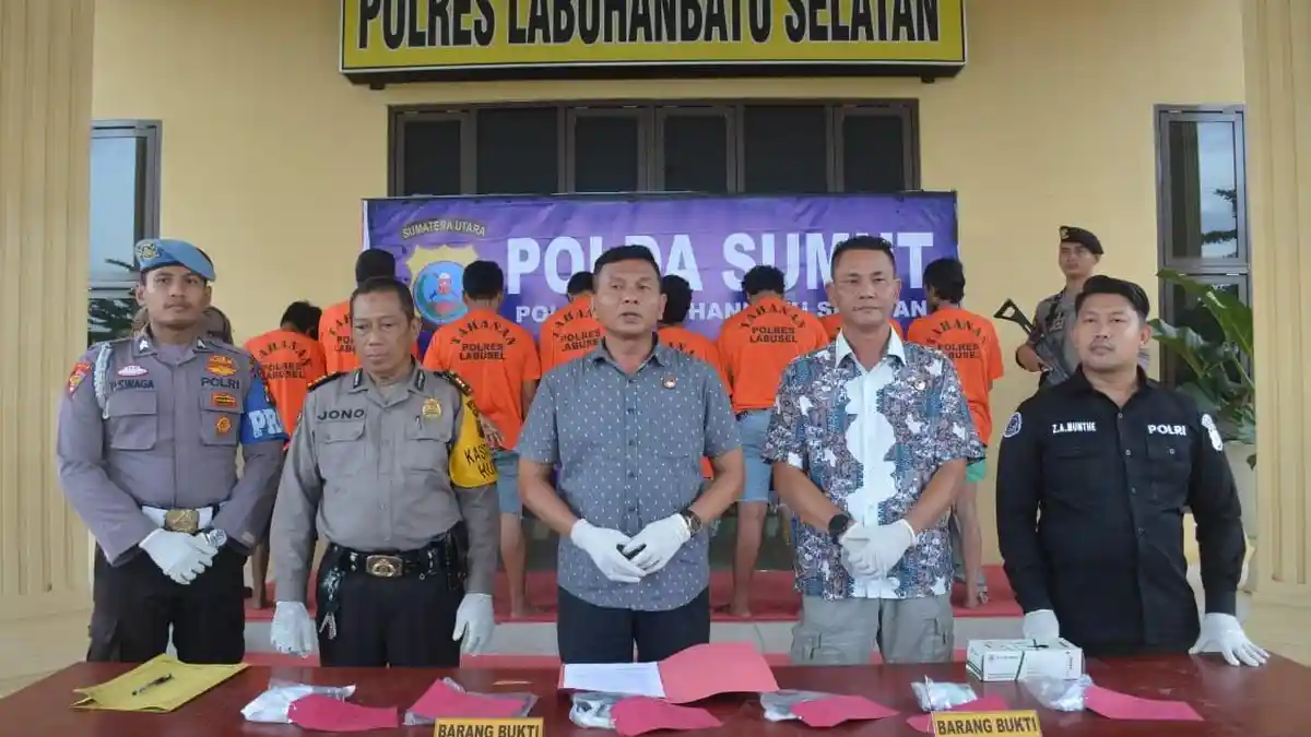 Ungkap Jaringan Pengedar Narkoba Sepanjang Januari, AKBP Maringan: 8 Kasus dan 8 Tersangka Diamankan