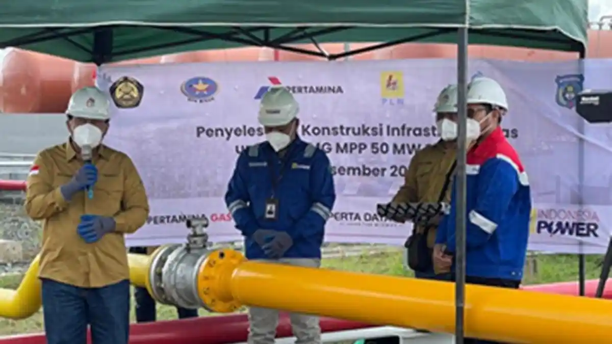 Pembangunan Pipa Gas Rampung, PLTMG MPP Sorong Siap Beroperasi
